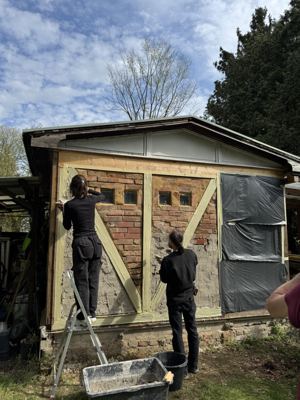 Lehmputz-Workshop Ottendorf-Okrilla